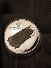 Kanada 20 Dollar Olympiade Calgary 1988