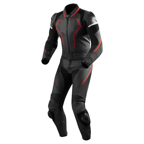 Schwarz yamaha lederkombi - schwarz,