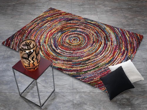 Teppich multicolor designer - teppich,