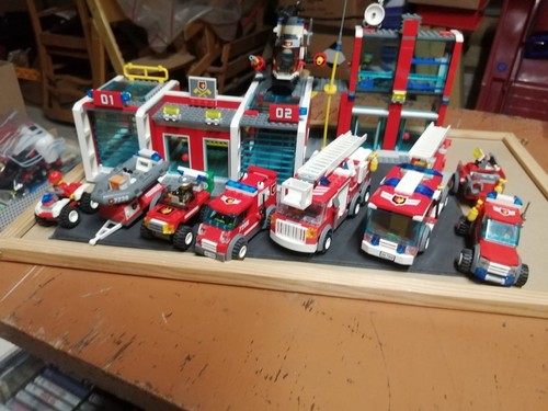Lego city feuerwehr sation - city,
