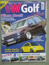VW Golf Scene Special 5/2006 Golf4 R32, New Beetle, Golf2,+Poster