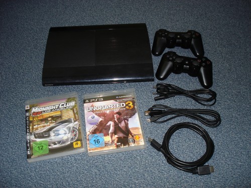 Sony playstation super slim - sony, 3