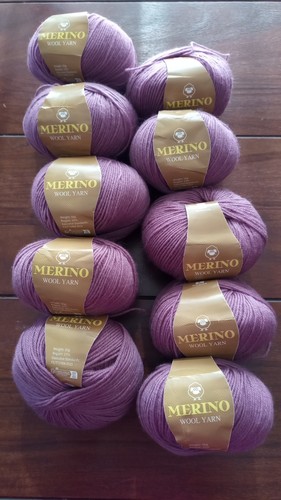 Wolle paket 10x50gr merino - 10x50gr,