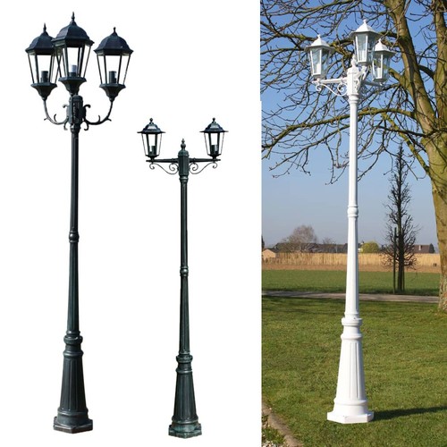 Gartenlaterne aluminium lampe - aluminium,
