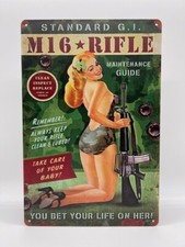 Blechschild M16 20x30cm