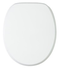 WC SITZ TOILETTENDECKEL KLODECKEL KLOBRILLE DECKEL TOILETTENSITZ WEIß 