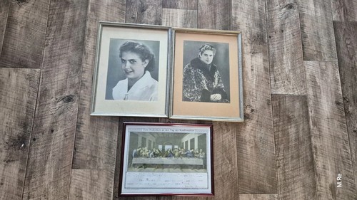 Vintage bilderrahmen set mit - vintage, bilderrahmen-set