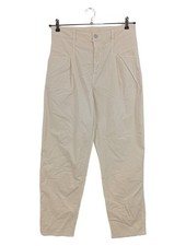 CLOSED Cordhose Damen Hose Gr. DE 38 wollweiß Casual-Look