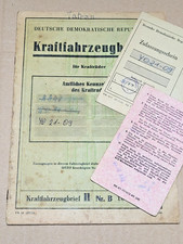 KFZ Brief Kraftfahrzeugbrief
