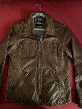 Visa Weiche Nappa Lederjacke