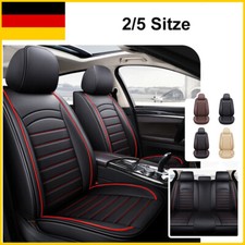 2/5 Sitze Autositzbezüge Allwetter PU-Leder sitzbezüge Für VW Sharan