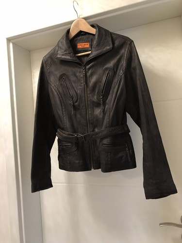 Superschöne braune lederjacke - superschöne,