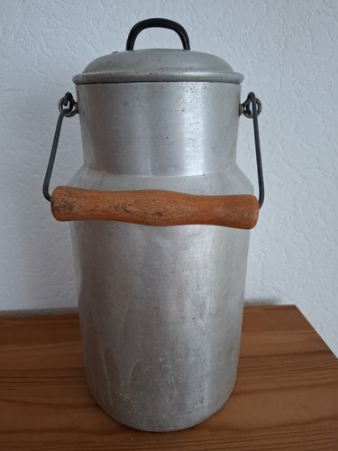 Aluminium milchkanne liter - aluminium,