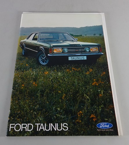 Faltprospekt broschüre ford - broschüre,