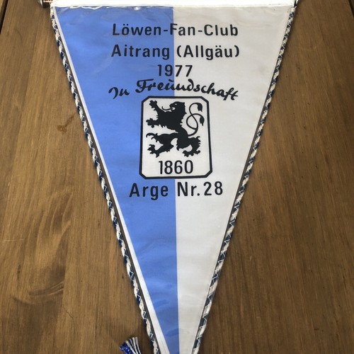 1860 münchen fanclub wimpel - fanclub,