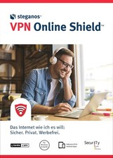 Steganos VPN Online Shield 2026, 5 Geräte, 1 Jahr, Digitaler Download