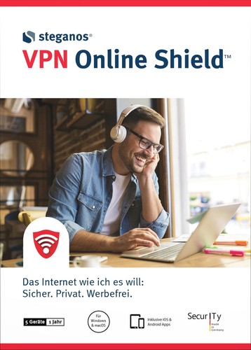 Steganos vpn online shield - steganos,