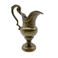 Art Nouveau Brass Jug with