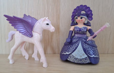 Playmobil 6837 lila Mondscheinkönigin Baby Pegasus Fantasy Abenteuer Feen Magic