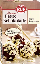 RUF Raspel Schokolade weiß