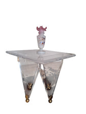 Tisch Couchtisch Beistelltisch Plexiglas