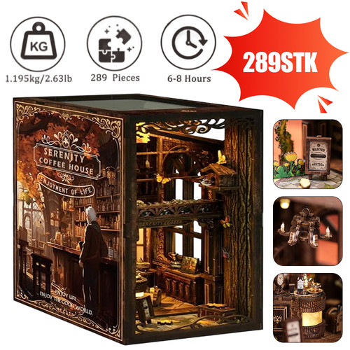 289 stück diy book nook - book,