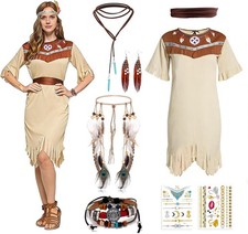 Indianer Kostüm Damen,Kostüm