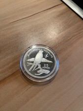 Silbermünze 25 Rupees