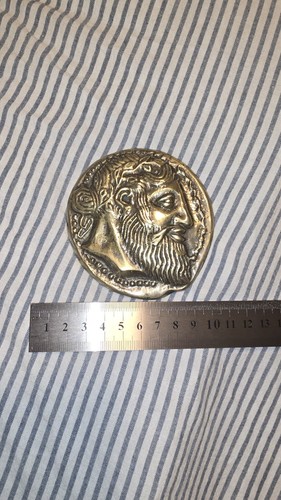 Antike münz replik - antike, dionysos