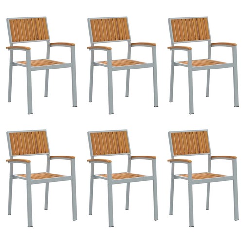 8x modern stapelstuhl - 2x,
