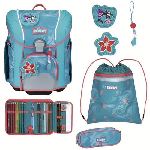 Scout micro schulranzen set - scout, schulranzen-set