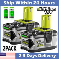 2PACK 8Ah For RYOBI P108 One