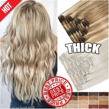 DICK 8A Indisches Clip In 100%