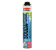 1x 750ml SOUDAL Soudafoam Gun B2 Pistolenschaum Füll- & Dämmschaum Bauschaum