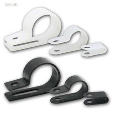 P-Clip für Kabel 3,3-19mm, Kabel-Schelle-Fixierung Chassisklemmen Nylon Klammer