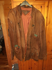 Janker, Leder - Janker, Größe: 52 / L