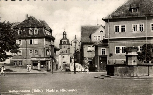 Waltershausen in - ak,