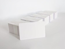 100 Laminierte weiße PVC