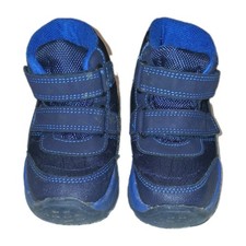 Blauen Winterstiefel für