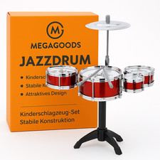 Kinder Schlagzeug Set Jazz Drums für Anfänger Spielzeug DE.