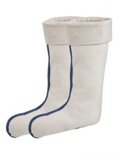 1 Paar Einziehsocken Stiefeleinsatz Gummistiefel-Einsatz mit 100% Lammwolle