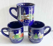 36x Keramik Glühwein-Becher