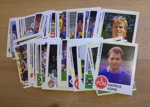 Panini bundesliga 1991 spieler - panini,