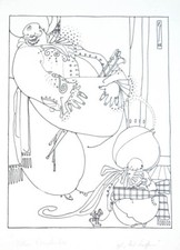 1908 Grotteske stilisierte