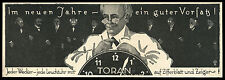 Alte Reklame 1924 jeder Wecker