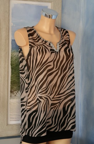 Damen blusentop animal - damen, print