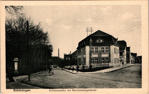 Gruss aus schöningen - ak,
