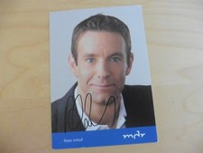 Peter Imhof  - Autogrammkarte - MDR -