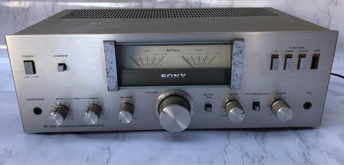 Sony 313 integrated stereo - sony,