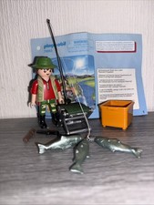 Playmobil Konvolut 70063 Angler Fisch Stuhl Figur Angel See Wasser Meer  Sport